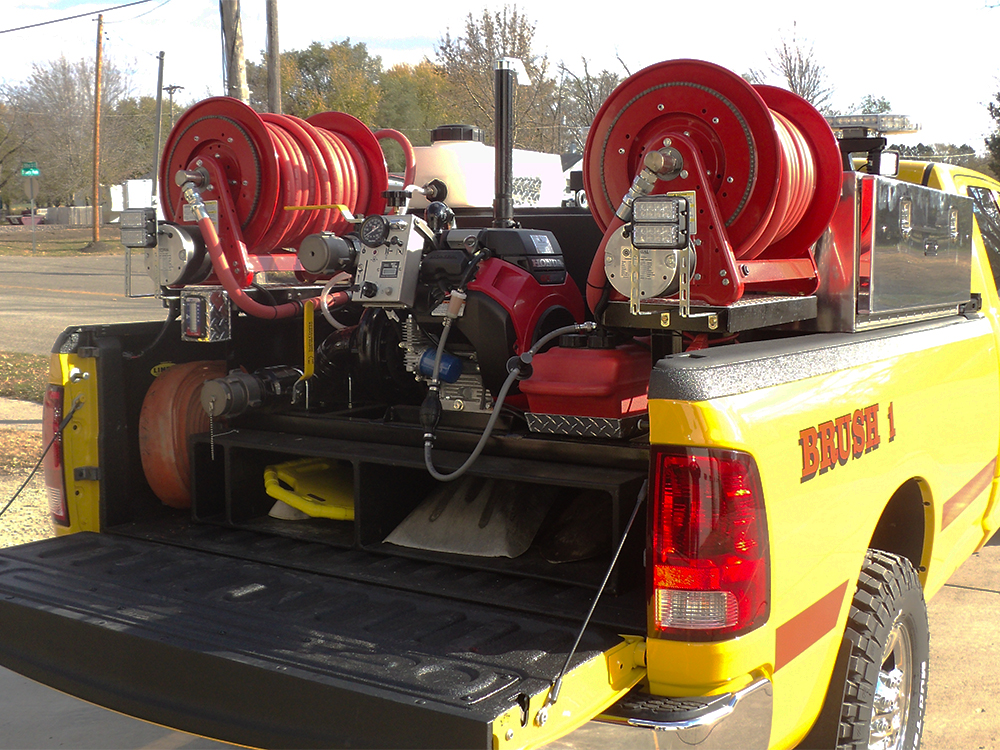 rear passenger side angle- Randolph Hampton skid unit