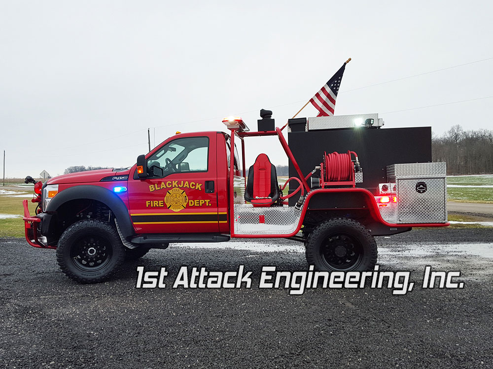 Driver side profile Blackjack Fire Department