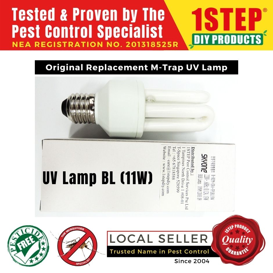 1STEP M Trap / M Trap Plus Mosquito Trap Killer (Skyone) UV Lamp - Original Product from Korea - SG Seller