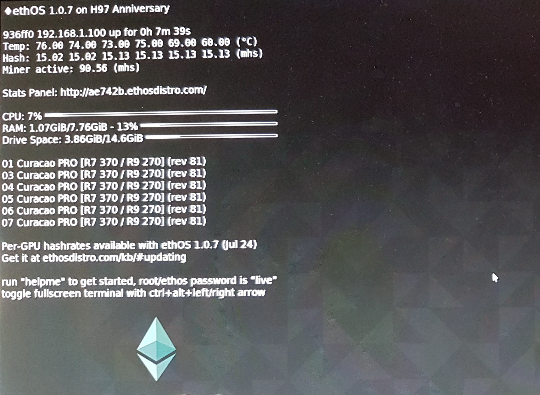 Asus Strix AMD Radeon R7 370 4GB How To Get Maximum Hashrate - 1st Mining  Rig