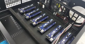 1stMiningRig Rackmount Server Case USB Riser Standoffs