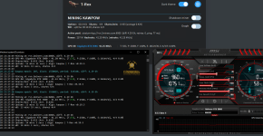 gigabyte rtx 3080 ravencoin hashrate kawpow algorithm 70 power limit