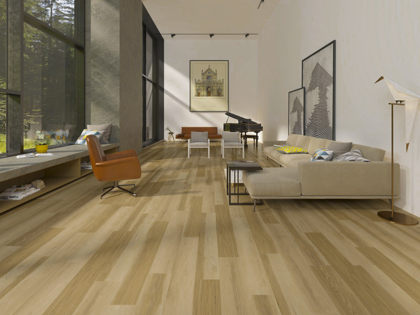 K*E様 最高級SAGAMINK ホワイトラベルアイリッシュグレーロングフレアコ GAIA // SPC & eSPC White Series // American Walnut 12 Pattern