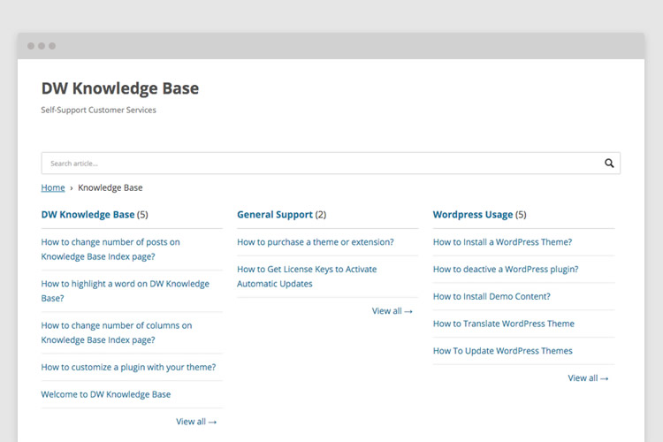 In this post, we offer a quick primer on building a . 10 Free Knowledgebase Themes Plugins For Wordpress Users 1stwebdesigner