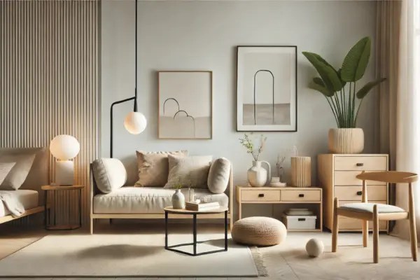 Otimização de espaços compactos com minimalismo para mais funcionalidade, fluidez e estética equilibrada