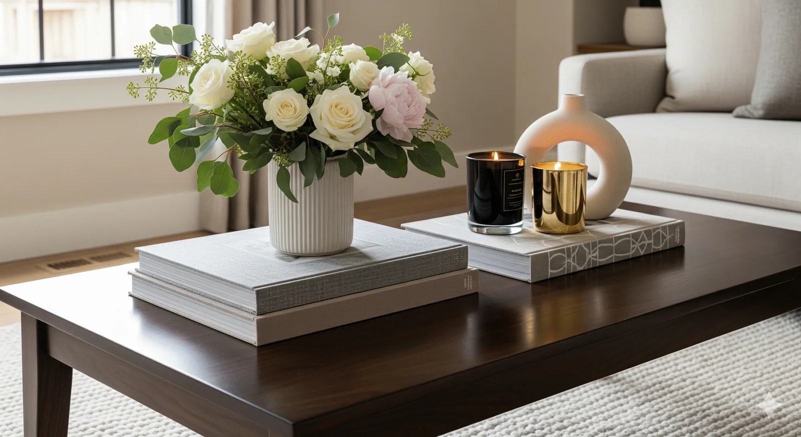 Decoração de Mesa de Centro