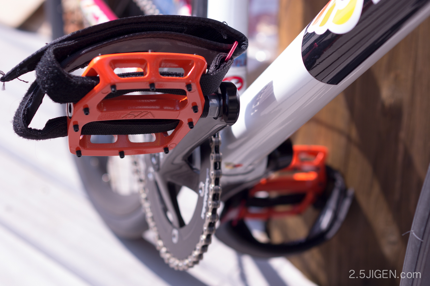 cinelli kink ペダルストラップ　取り付け