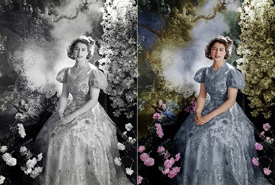 Queen Elizabeth 2 Young Photos - Re A Young Queen Elizabeth Ii Retouching Forum Digital Photography Review