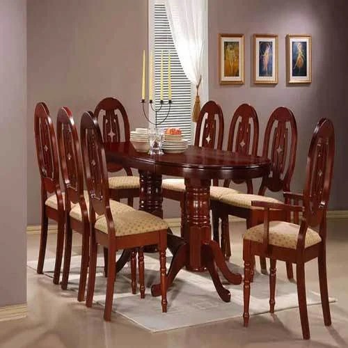 Modern Dining Table Wooden Dining Set Manufacturer From Ahmedabad