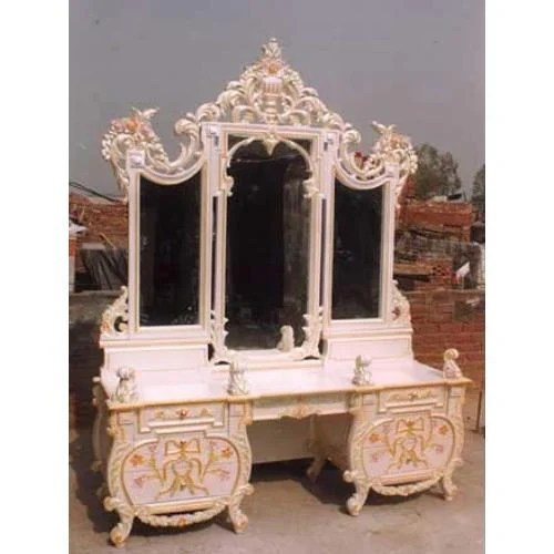 Dressing Tables Hand Carved Dressing Table Manufacturer From New Delhi