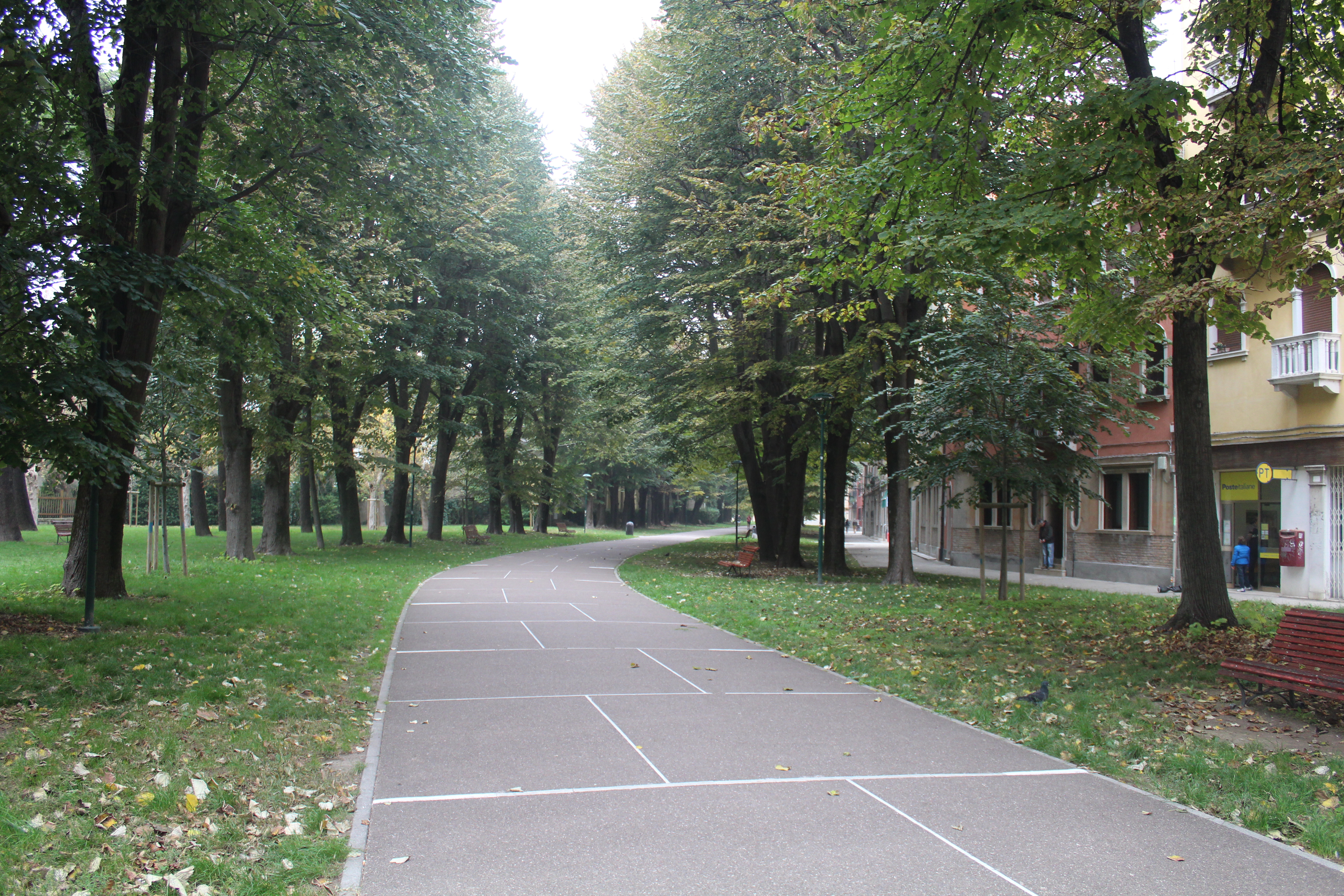 Viale centrale di Sant'Elena