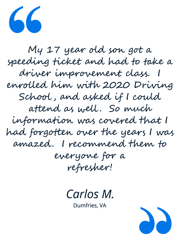 Driver-improvement-clinic-testimonial