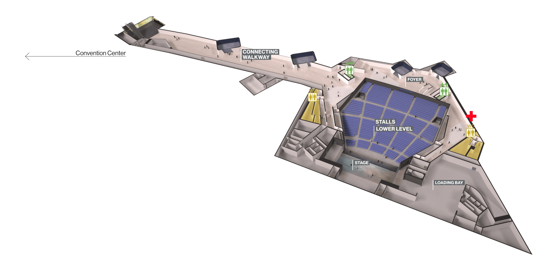 Venue Floorplans 2026 IEEE Conference On Acoustics Auditorium LowerLevel 