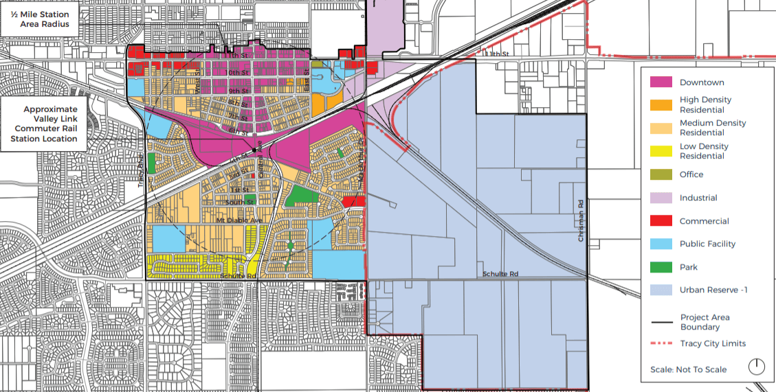 Tracy Voters To Decide On Downtown Transit Development Plan 209 Politics Tracy Valleylink Development 
