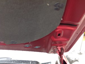 dent repair springfield paintless chrysler pacifica hood access hail damage 217dent