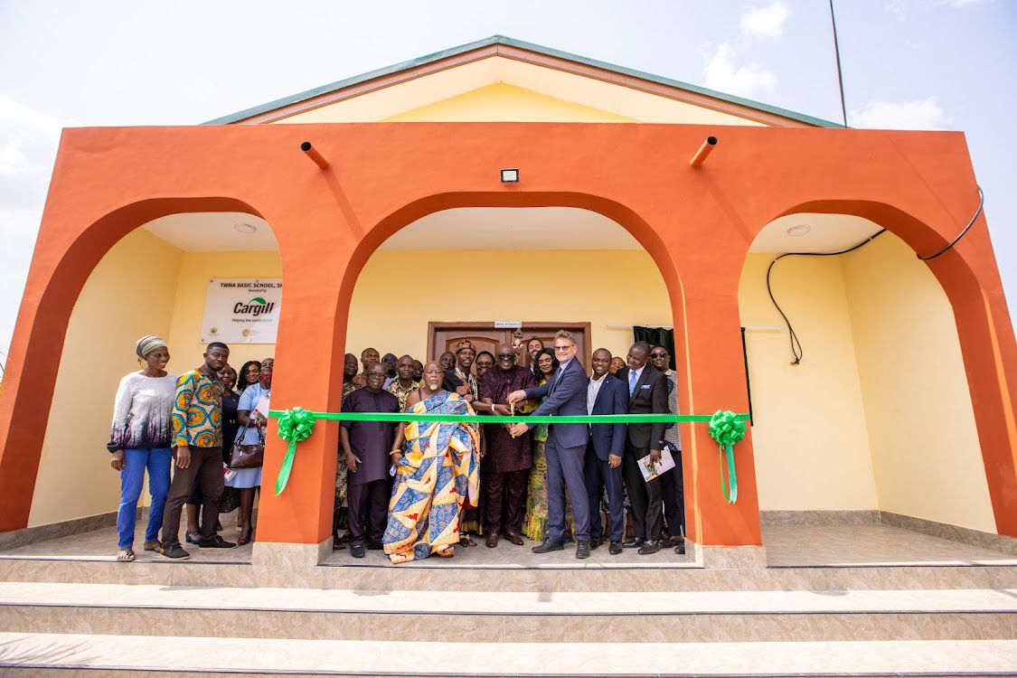 Cargill commissions six school projects in 6 communities