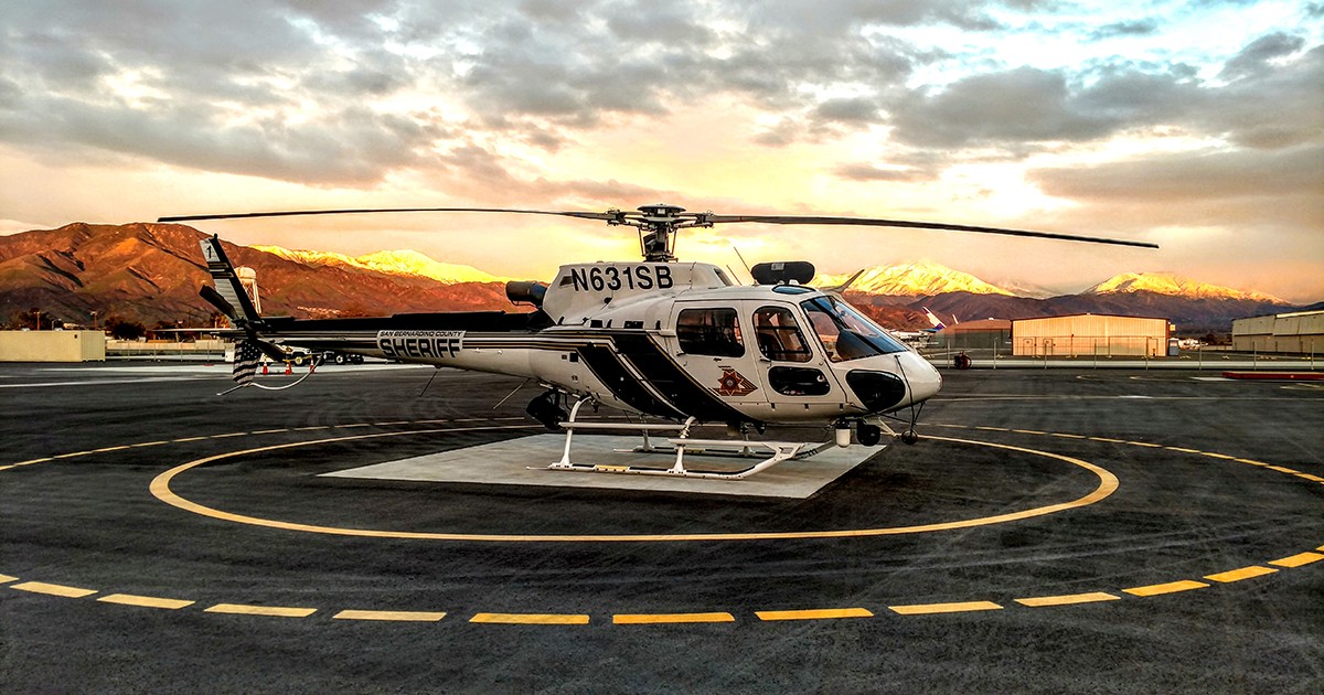 Two Helendale Men Rescued by Sheriff’s Helicopter After Becoming Stranded