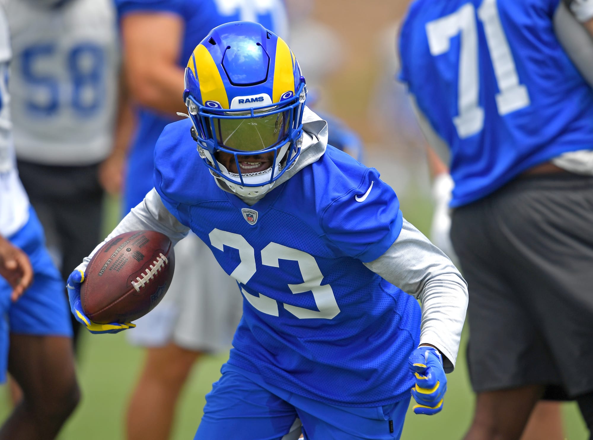 Cam Akers tears Achilles, Rams' star running back...