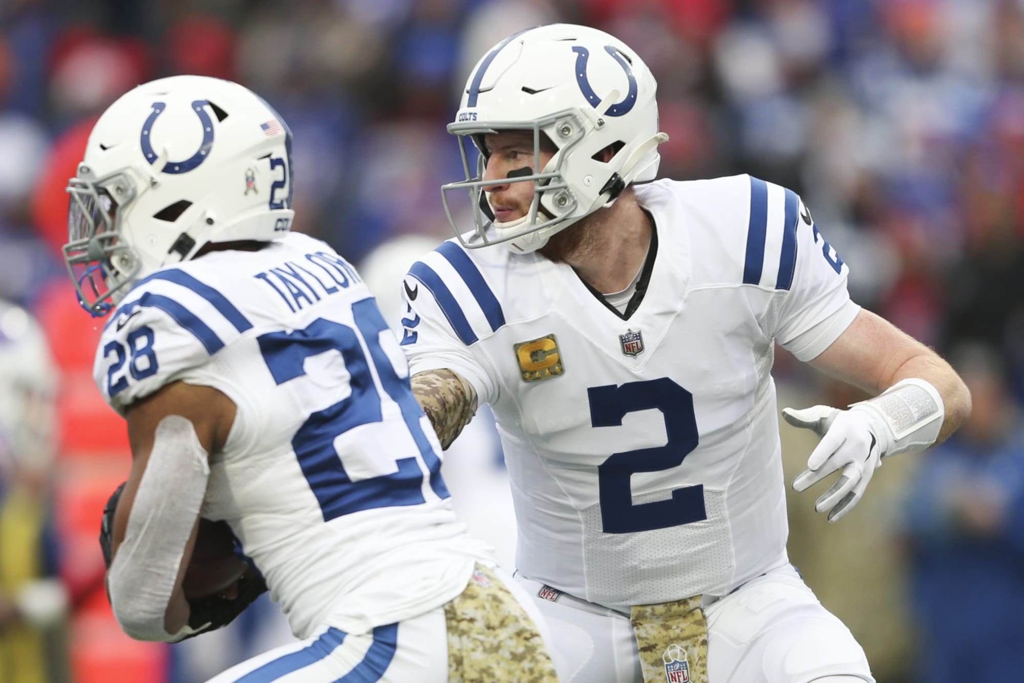 Why are the Colts helmets missing the horseshoe...