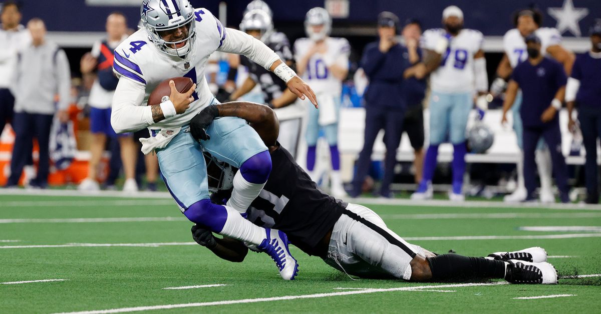 10 thoughts on the Cowboys vs. Raiders on...