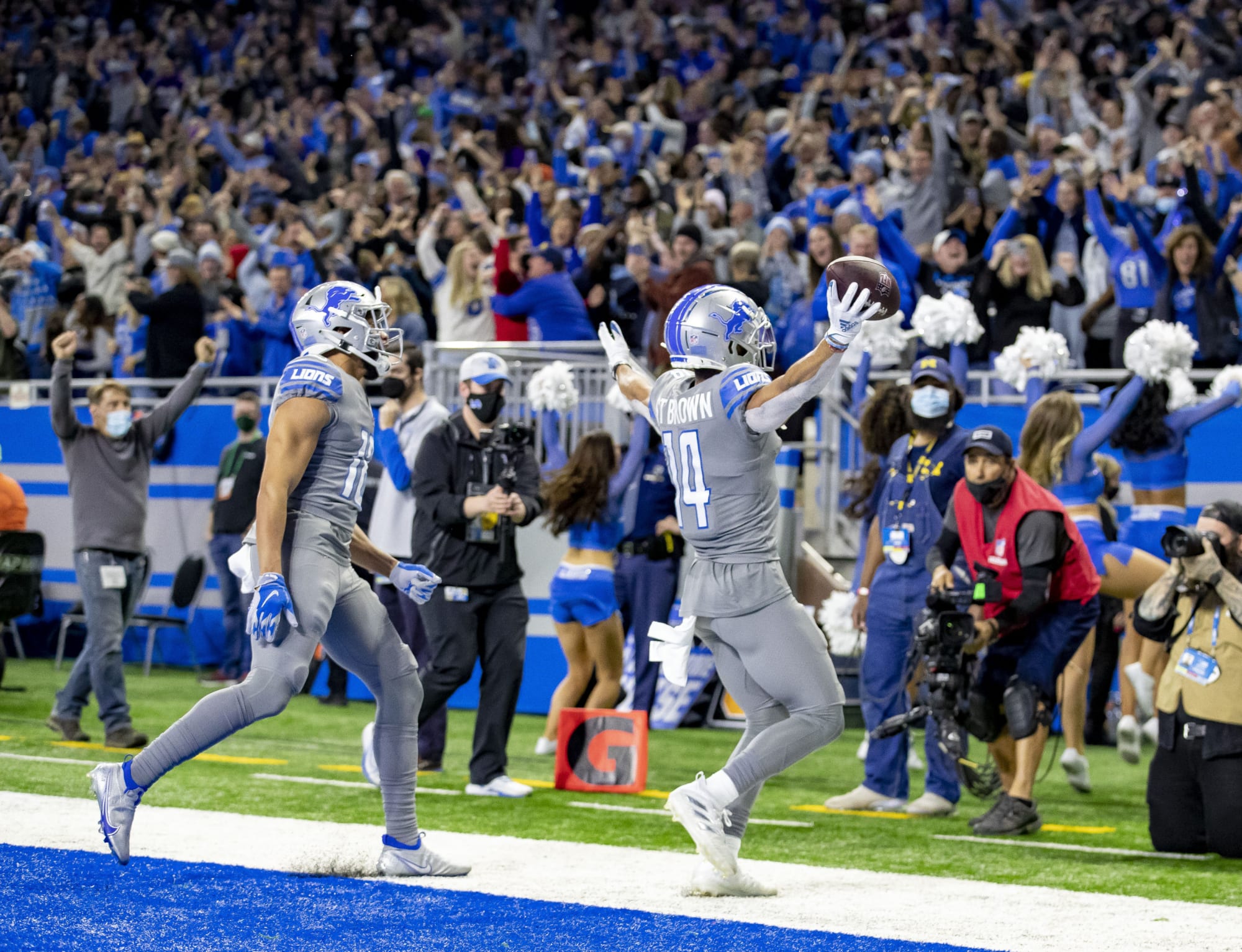 Updated 2022 NFL Draft order after Lions win,...