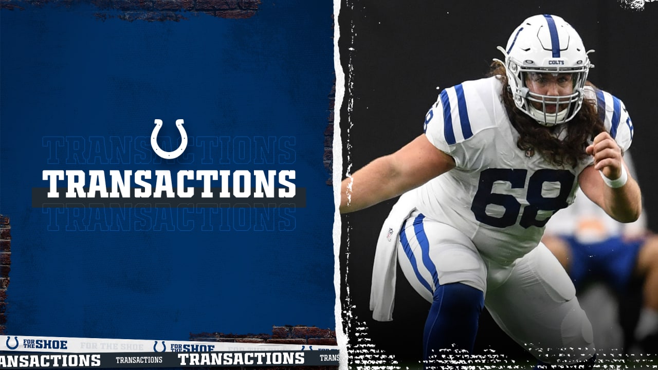 Colts Sign C Joey Hunt, Elevate T Greg Senat To...