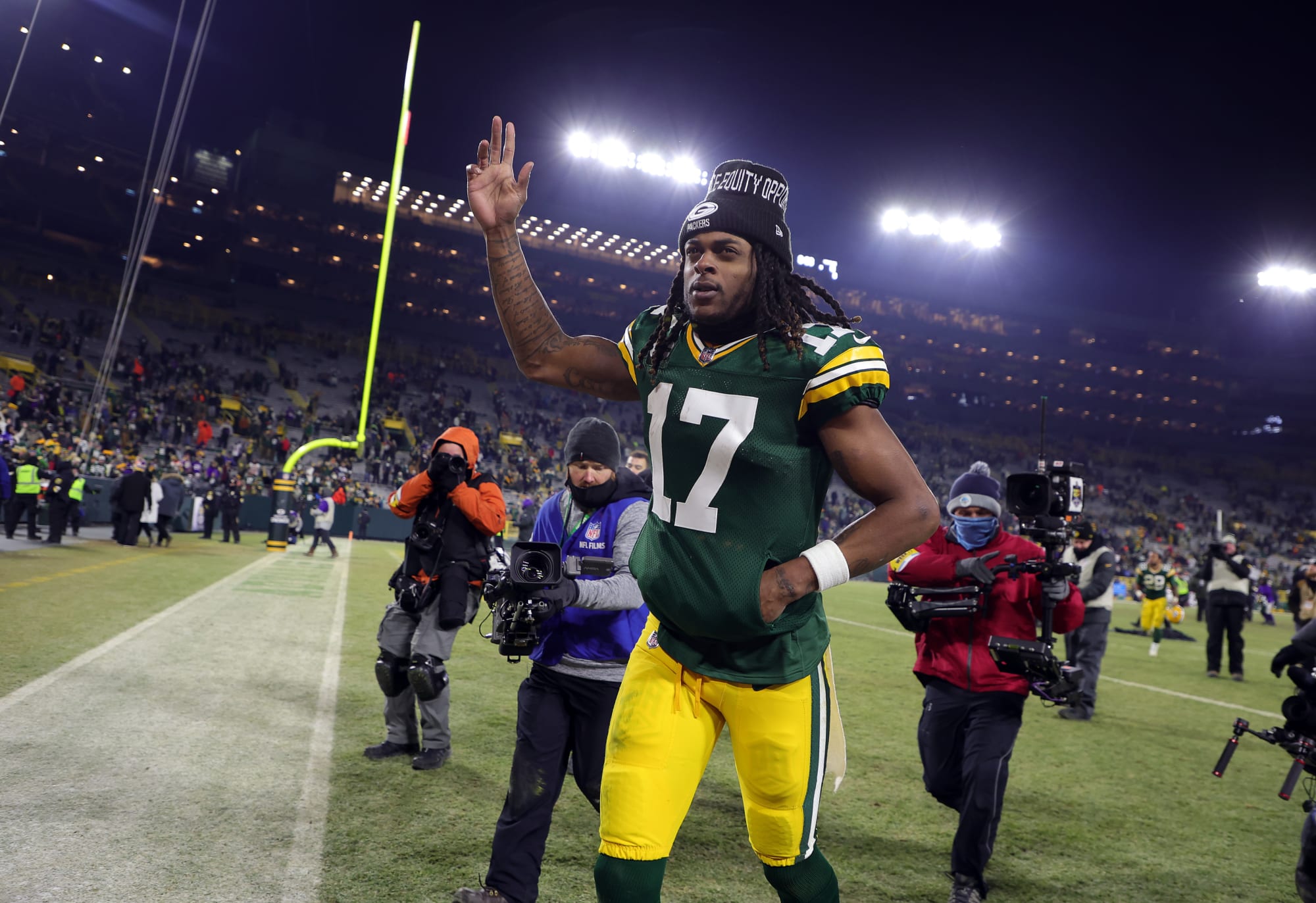 Davante Adams bids farewell to Packers with...