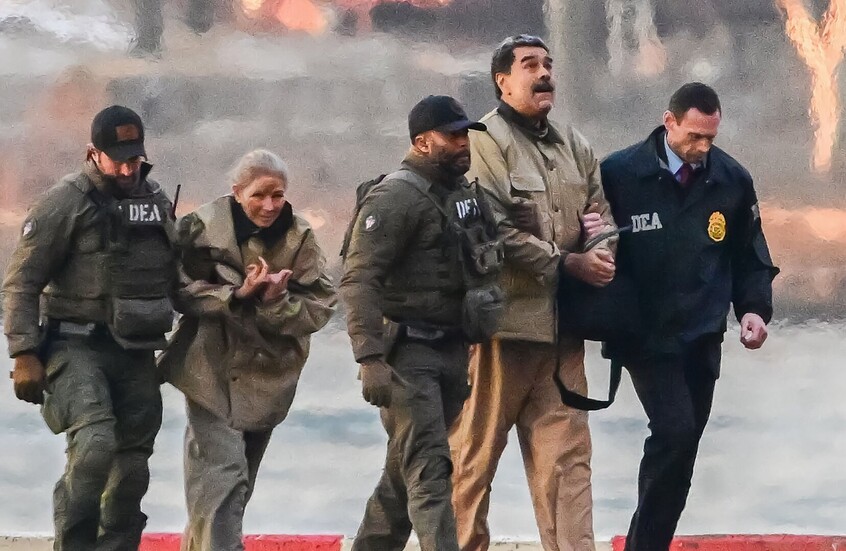 تفاصيل جديدة.. إصابة مادورو وزوجته خلال خطفهما تفاصيل جديدة.. إصابة مادورو وزوجته خلال خطفهما