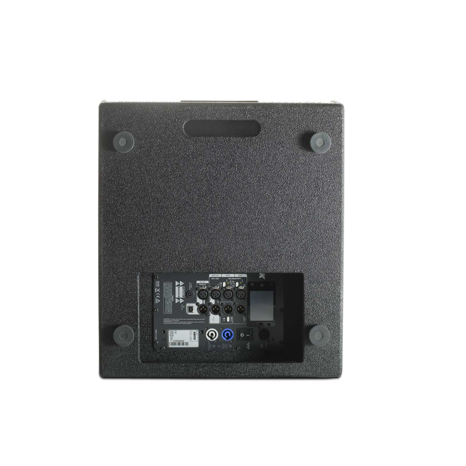 K-ARRAY Mastiff KM112 compact stage monitor back view