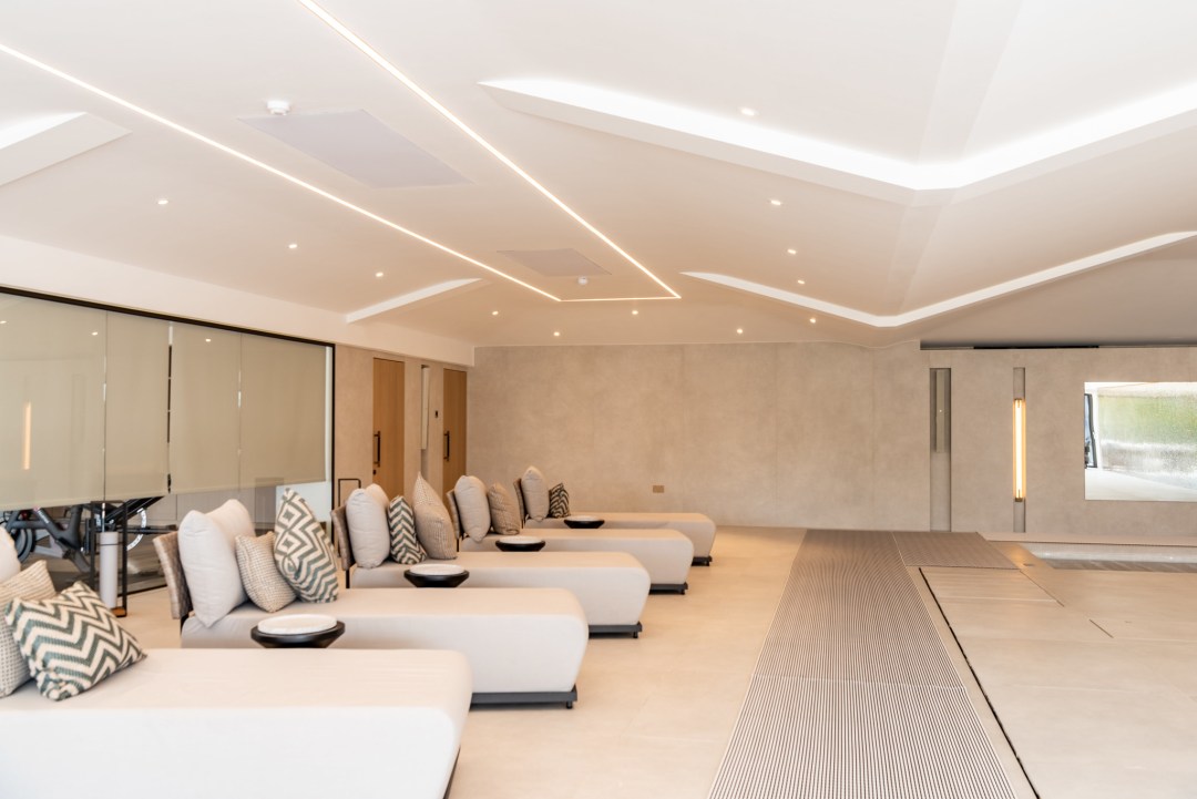 K-array Install Spring Ponds Pool Room Guildford Cathedral Speaker Installation