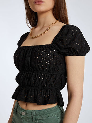 Κιπούρ crop top SK0022.4237+2