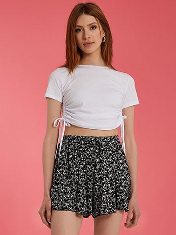 Floral φούστα-σορτς SK1539.1071+3