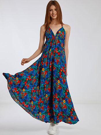 Floral maxi φόρεμα SK1539.8327+2