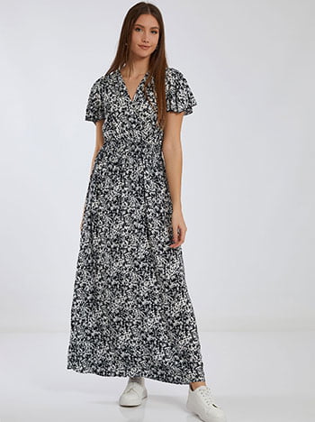 Floral maxi φόρεμα SK1709.8005+2