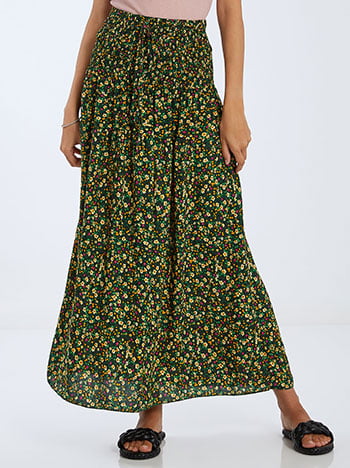 Floral φούστα φόρεμα SK1709.8502+4