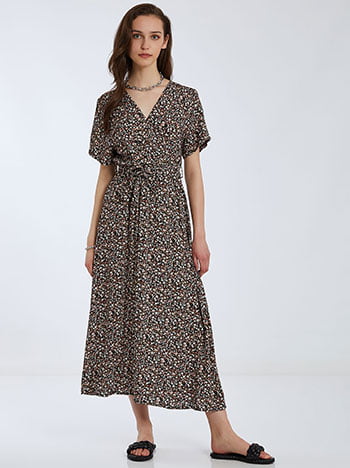 Floral maxi φόρεμα SK1738.8202+3