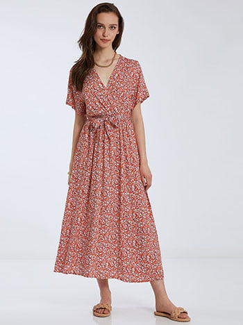 Floral maxi φόρεμα SK1738.8202+2