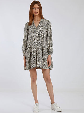 Φόρεμα σε animal print SK1738.8208+5