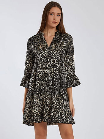 Φόρεμα σε animal print SK453.8622+1