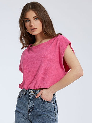 Πετσετέ crop top SK6671.4001+5