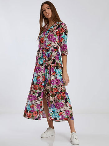 Floral φόρεμα SK7743.8811+1