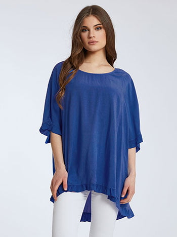 Oversized μπλούζα με βολάν SK7814.4625+3