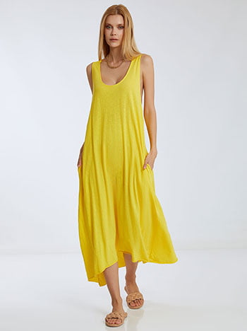 Maxi βαμβακερό φόρεμα SK7814.8138+1