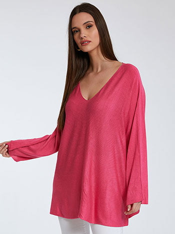 Πλεκτή oversized μπλούζα SK7885.4276+10
