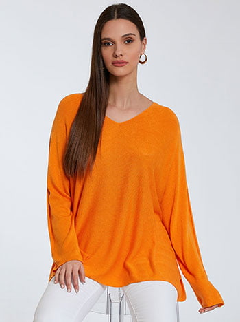 Πλεκτή oversized μπλούζα SK7885.4276+13