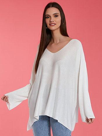 Πλεκτή oversized μπλούζα SK7885.4276+6