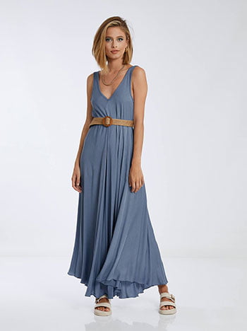 Maxi φόρεμα με απαλή υφή SK7885.8012+7