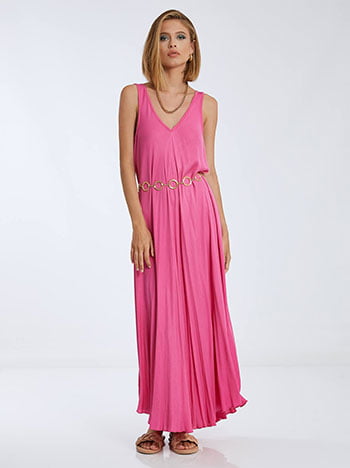 Maxi φόρεμα με απαλή υφή SK7885.8012+9