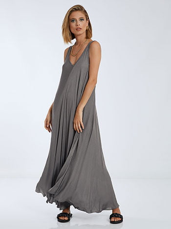 Maxi φόρεμα με απαλή υφή SK7885.8012+1