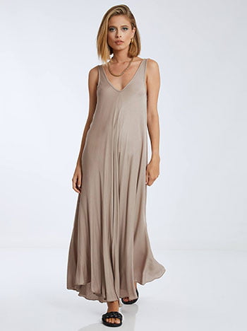 Maxi φόρεμα με απαλή υφή SK7885.8012+2